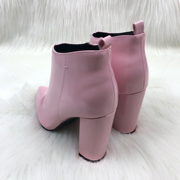Qupid | Baby Pink Signal Bootie NWT 8.5 - Picture 8 of 14